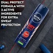 Nivea Men Dry Impact 72h Dual Protect Anti-Perspirant Body Spray 150ml Nivea Men Dry Impact 72h Dual Protect Anti-Perspirant Body Spray 150ml