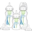 Dr. Brown’s Promo Options+ Anti-colic Plastic Bottle Wide Neck 0m+ (2x270ml) & (1x150ml) & Natural Flow Level 1 Silicone Teat 3 Τεμάχια & Level 2 - Level 3 (2x2Τεμάχια)  