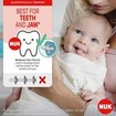 Nuk Signature Night Orthodontic Silicone Soother Μπορντό 18-36m 1 Τεμάχιο, Κωδ 10739704