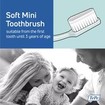 Tepe Kids Mini Extra Soft Toothbrush 3 Years+, 4 Τεμάχια - Multicolor 2