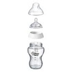 Tommee Tippee Closer to Nature Glass Baby Bottle 0m+ Κωδ 42243885, 250ml
