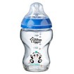 Tommee Tippee Closer to Nature Glass Baby Bottle Boy 0m+ Κωδ 422707, 250ml