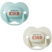 Tommee Tippee Anytime Orthodontic Silicone Soother 0-6m 2 Τεμάχια - Γαλάζιο / Μπεζ