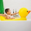 Munchkin Inflatable Safety Duck Tub Φουσκωτή Μπανιέρα Παπάκι με Ένδειξη Θερμοκρασίας 6-24m, 1 Τεμάχιο