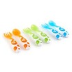 Munchkin Multi Coloured Forks & Spoons Πολύχρωμα Κουταλάκια και Πιρουνάκια 12m+, 6 Τεμάχια