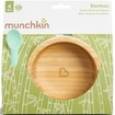 Munchkin Bambou Suction Bowl & Spoon 6m+, 1 Τεμάχιο