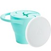 Munchkin C\'est Silicone Snack Catcher With Lid 6m+ 1 Τεμάχιο, Κωδ 90180 - Mint