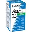 Health Aid Vitamin D3 5000iu 30caps