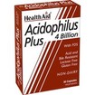 Health Aid Acidophilus Plus 4 Billion with FOS 30caps