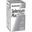 Health Aid Selenium Plus A, C, E & Zinc 60tabs