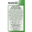Health Aid Vegan Garlic Oil Odourless 2mg 30caps Health Aid Vegan Garlic Oil Odourless 2mg 30caps