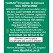 Health Aid Fenugreek 300mg 60caps