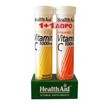 Health Aid Vitamin C 1000mg Γεύση Λεμόνι 20 Αναβράζ. Δισκία & Δώρο Vitamin C Orange 1000mg 20 Αναβράζ. Δισκία