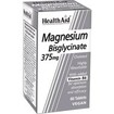 Health Aid Magnesium Bisglycinate 375mg & Vitamin B6 60tabs