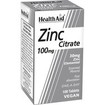 Health Aid Zinc Citrate 100mg 100tabs
