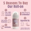 Salt of the Earth Natural Refillable Roll-On Deodorant 75ml - Lavender & Vanilla
