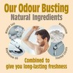 Salt of the Earth Natural Refillable Roll-On Deodorant 75ml - Amber & Sandalwood Salt of the Earth Natural Refillable Roll-On Deodorant 75ml - Amber & Sandalwood