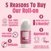 Salt of the Earth Natural Refillable Roll-On Deodorant 75ml - Fresh Strawberry Salt of the Earth Natural Refillable Roll-On Deodorant 75ml - Fresh Strawberry