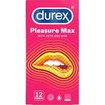 Durex Pleasure Max with Dots & Ribs 12 Τεμάχια