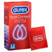 Durex Total Contact 12 Τεμάχια