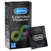 Durex Extended Pleasure Προφυλακτικά με Επιβραδυντικό Τζελ για Απόλαυση που Διαρκεί Περισσότερο 12 Τεμάχια Durex Extended Pleasure Προφυλακτικά με Επιβραδυντικό Τζελ για Απόλαυση που Διαρκεί Περισσότερο 12 Τεμάχια