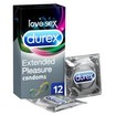 Durex Extended Pleasure Προφυλακτικά με Επιβραδυντικό Τζελ για Απόλαυση που Διαρκεί Περισσότερο 12 Τεμάχια Durex Extended Pleasure Προφυλακτικά με Επιβραδυντικό Τζελ για Απόλαυση που Διαρκεί Περισσότερο 12 Τεμάχια