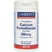 Lamberts Calcium Pantothenate 500mg, 60tabs