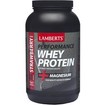 Lamberts Performance Whey Protein Powder Magnesium 1000g - Strawberry