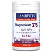 Lamberts Magnesium 375 100% NRV One a Day 180tabs