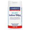 Lamberts Iodine 100% NRV 150μg, 180tabs