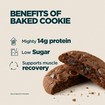 My Protein Baked Cookie 75g 1 Τεμάχιο - Double Chocolate