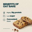 My Protein Oat Bakes Flapjack 75g 1 Τεμάχιο - Chocolate Chip