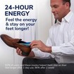 Scholl 24-Hour Energy Multipurpose Insoles 1 Ζευγάρι - Small Νο 35 - 40
