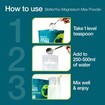 BetterYou Magnesium Max 3in1 Powder 135g - Lemon & Lime Flavour