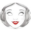 Mad Beauty Apple Sheet Face Mask Disney Princess Snow White 25ml