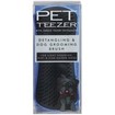 Pet Teezer Detagling & Dog Grooming Brush 1 Τεμάχιο - Μπλε/ Μαύρο