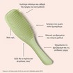 Tangle Teezer Special Edition The Ultimate Detangler Straight & Curly Hairbrush 1 Τεμάχιο - Olive Green