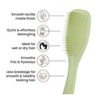 Tangle Teezer Special Edition The Ultimate Detangler Straight & Curly Hairbrush 1 Τεμάχιο - Olive Green