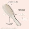 Tangle Teezer Special Edition The Ultimate Detangler Straight & Curly Hairbrush 1 Τεμάχιο - Pumice Gray