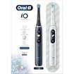 Oral-B iO Series 7 DUO Electric Toothbrushes Black & White 2 Τεμάχια