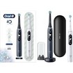 Oral-B iO Series 7 DUO Electric Toothbrushes Black & White 2 Τεμάχια