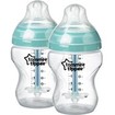 Tommee Tippee Advanced Anti-Colic Baby Bottle 0m+, 2x260ml, Κωδ 42252586