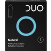 Duo Natural Premium Condoms 3 Τεμάχια