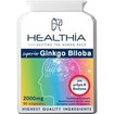 Healthia Superior Ginkgo Biloba 2000mg, 90caps