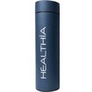 Healthia Stainless Steel Isothermic Bottle with Thermometer Blue 500ml 1 Τεμάχιο