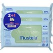 Mustela Promo Natural Fiber​​​​​​​ Cleansing Wipes 180 Τεμάχια (3x60 Τεμάχια)