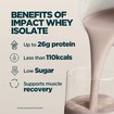 My Protein Impact Whey Isolate 1kg - Natural Chocolate