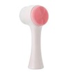 AgPharm Double Facial Cleansing Brush Pink 1 Τεμάχιο