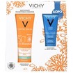 Vichy Capital Soleil Promo Fresh Protective Milk for Face & Body Spf50+, 300ml & Ideal Soleil After Sun 100ml