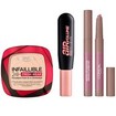L\'oreal Paris Promo Infaillible 24H Makeup Vanilla 9gr & Air Volume Mascara Black 9ml & Matte Lipstick 102 Caramel Blondie 1.3g